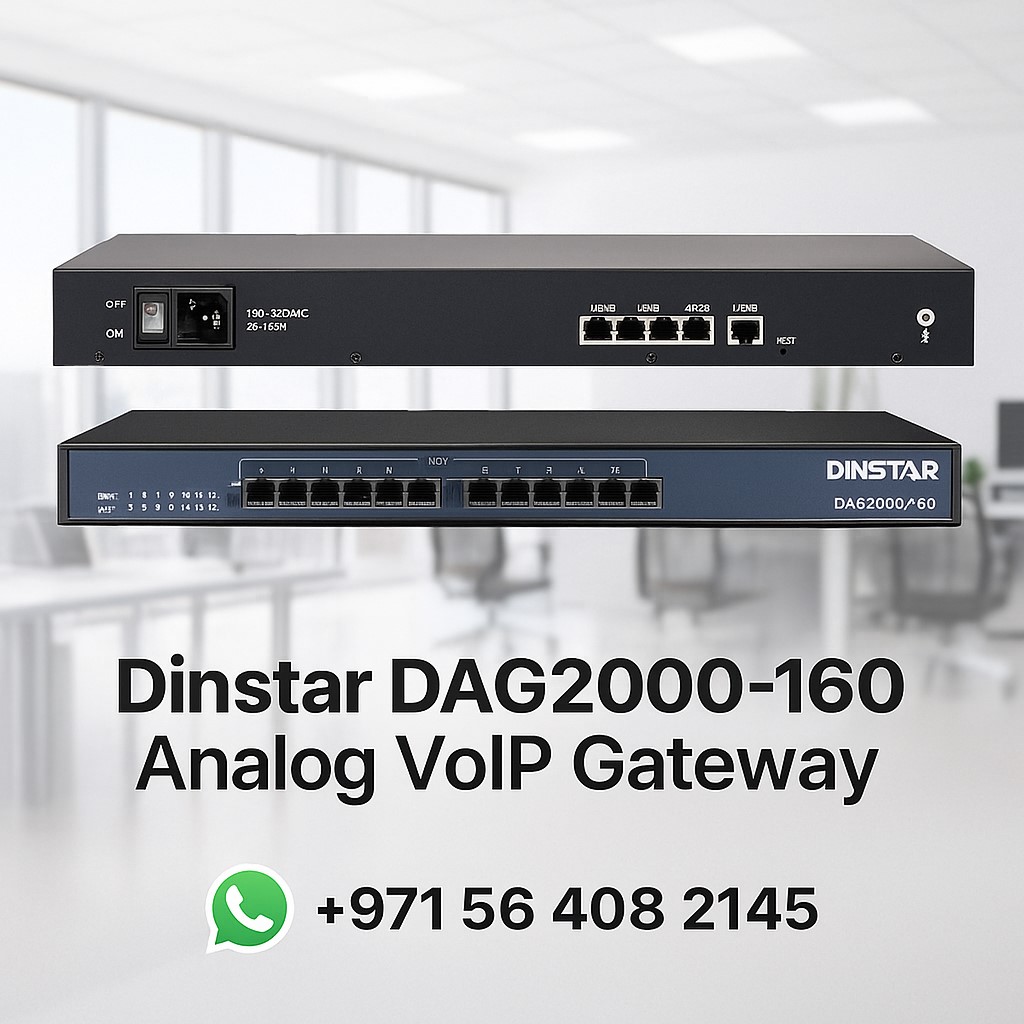 Dinstar DAG2000-16O Gateway Installation Dubai